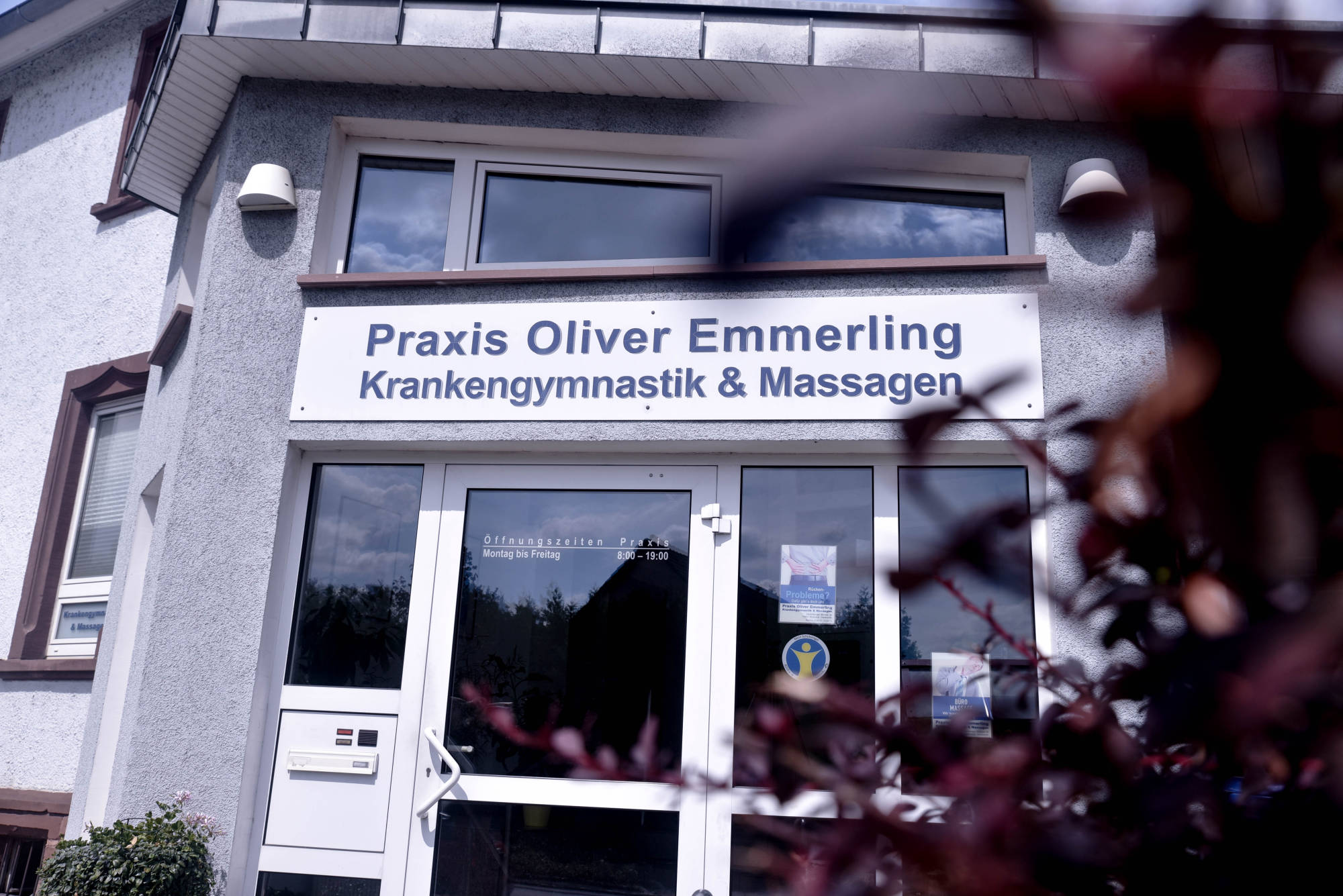 Praxis Oliver Emmerling Physiotherapie Mosbach Krankengymnastik Schmerztherapie